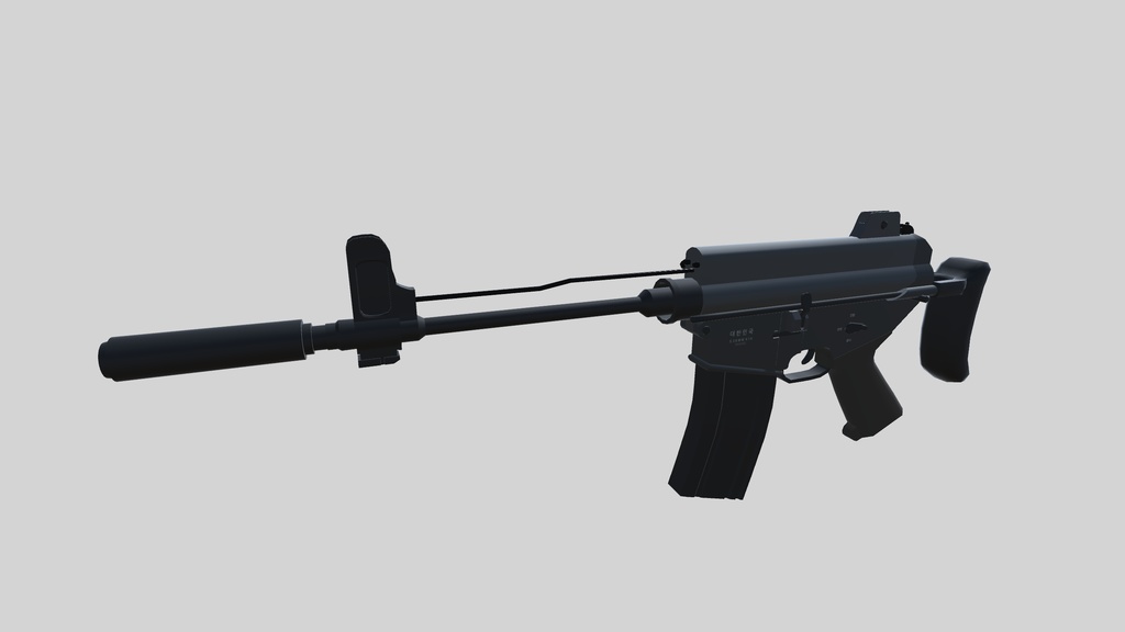 K1A submachinegun 기관단총