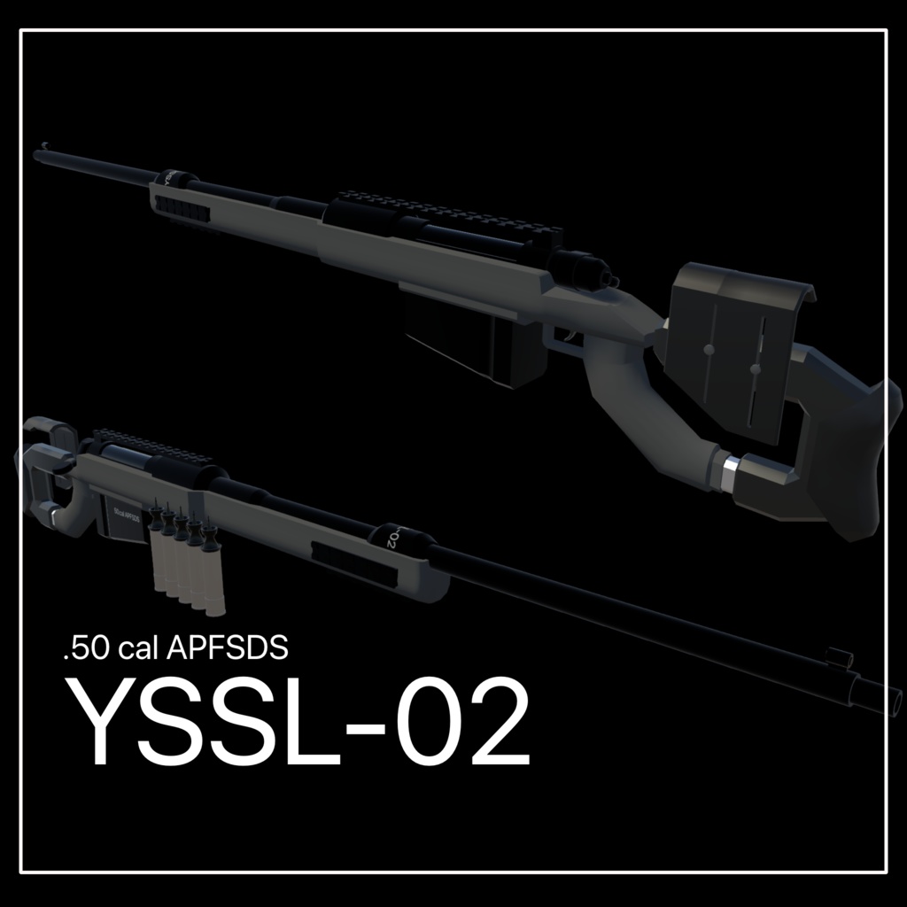 YSSL-02  .50cal APFSDS 날탄 대물저격소총