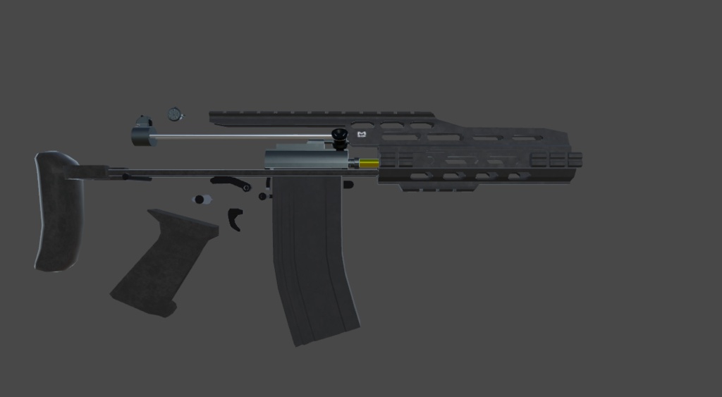 K1A MLOK_ver SubMachineGun