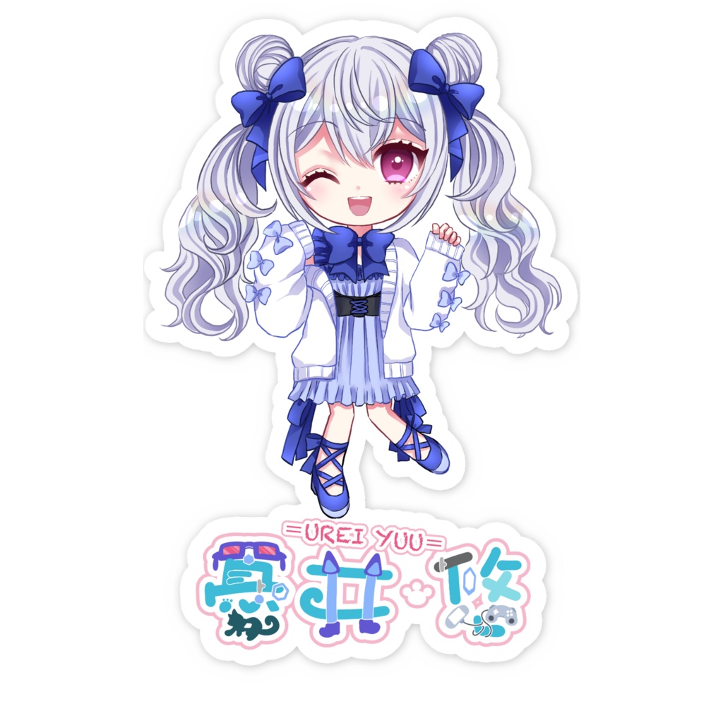 憂井悠 ママの衣装verスマホステッカー