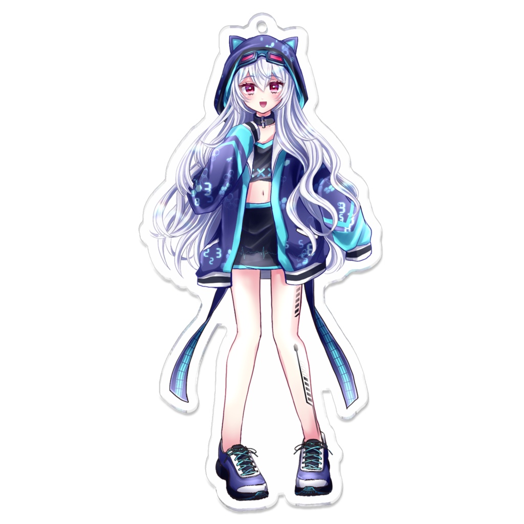 憂井悠アクリルキーホルダー