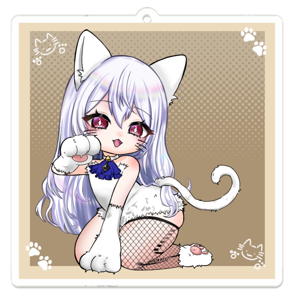 憂井悠猫verアクリルキーホルダー