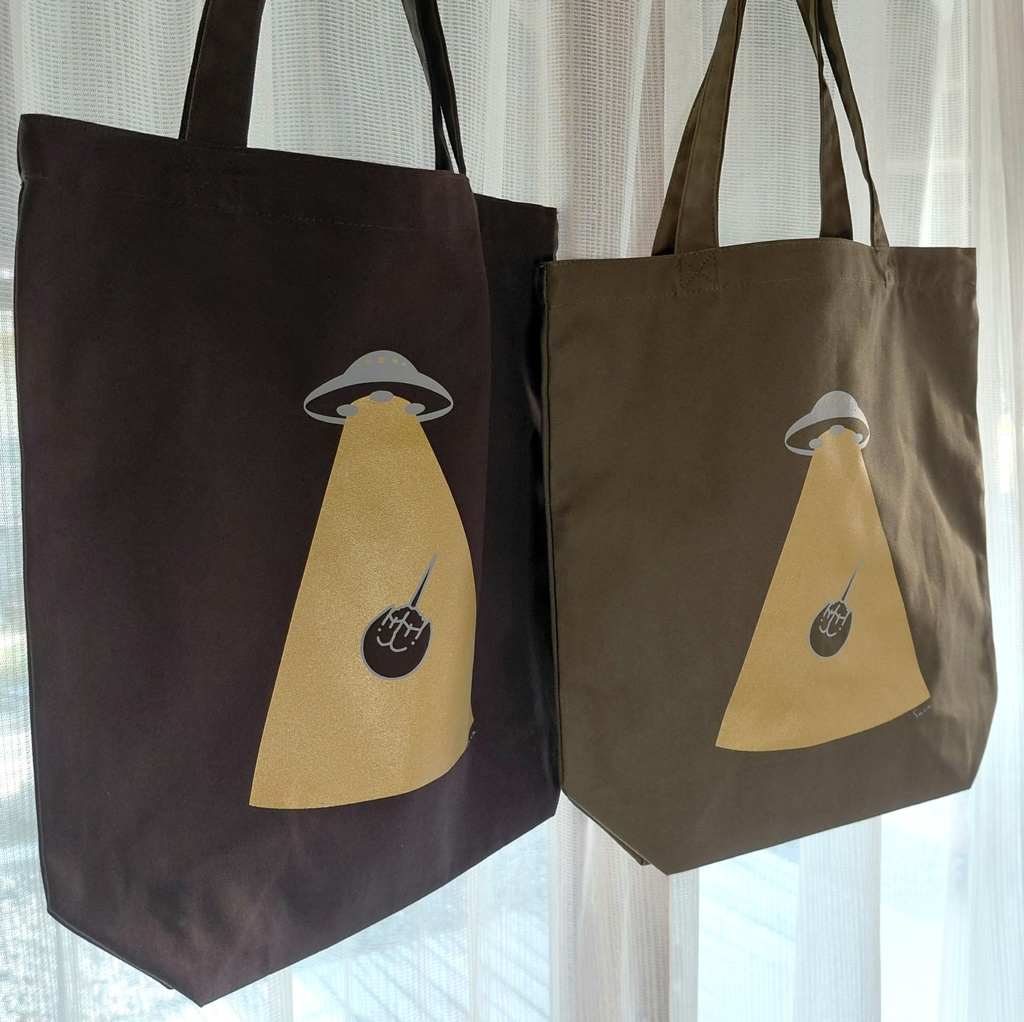 新・キャトルミューティレーションカブトガニトートバッグ