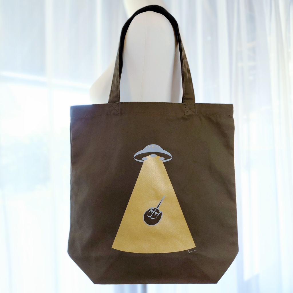 新・キャトルミューティレーションカブトガニトートバッグ