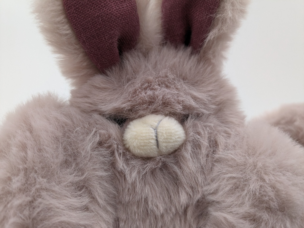 頼りがいある動物たちのぬいぐるみ キーホルダー 【うさぎ】