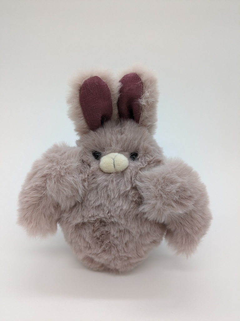 頼りがいある動物たちのぬいぐるみ キーホルダー 【うさぎ】