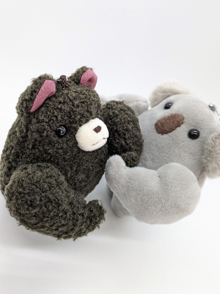 たよりがいある動物たちのぬいぐるみキーホルダー【コアラ】