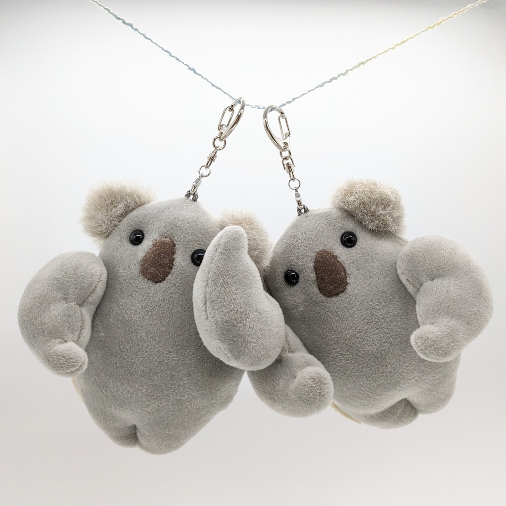 たよりがいある動物たちのぬいぐるみキーホルダー【コアラ】