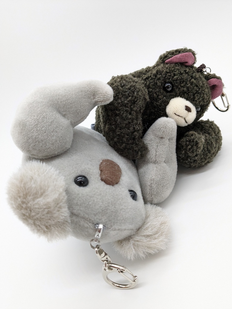 たよりがいある動物たちのぬいぐるみキーホルダー【コアラ】