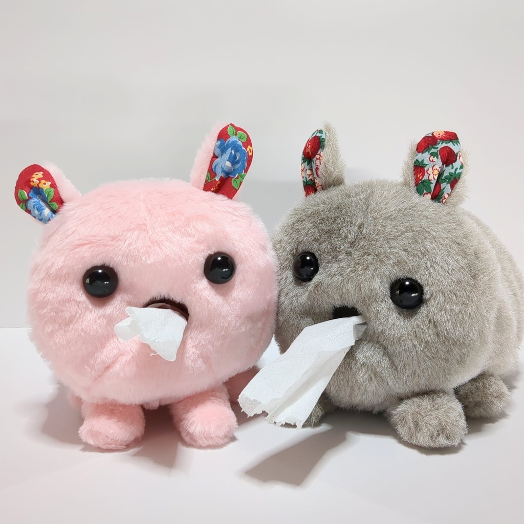 【うさぎちゃん】ぬいぐるみトイレットペーパーホルダー
