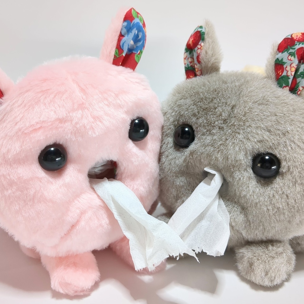 【うさぎちゃん】ぬいぐるみトイレットペーパーホルダー