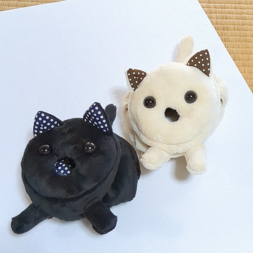 【ねこちゃん】ぬいぐるみトイレットペーパーホルダー