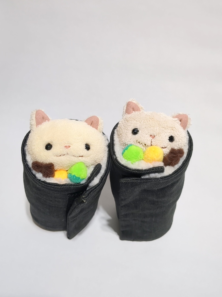 巻きずしネコちゃんぬいぐるみ