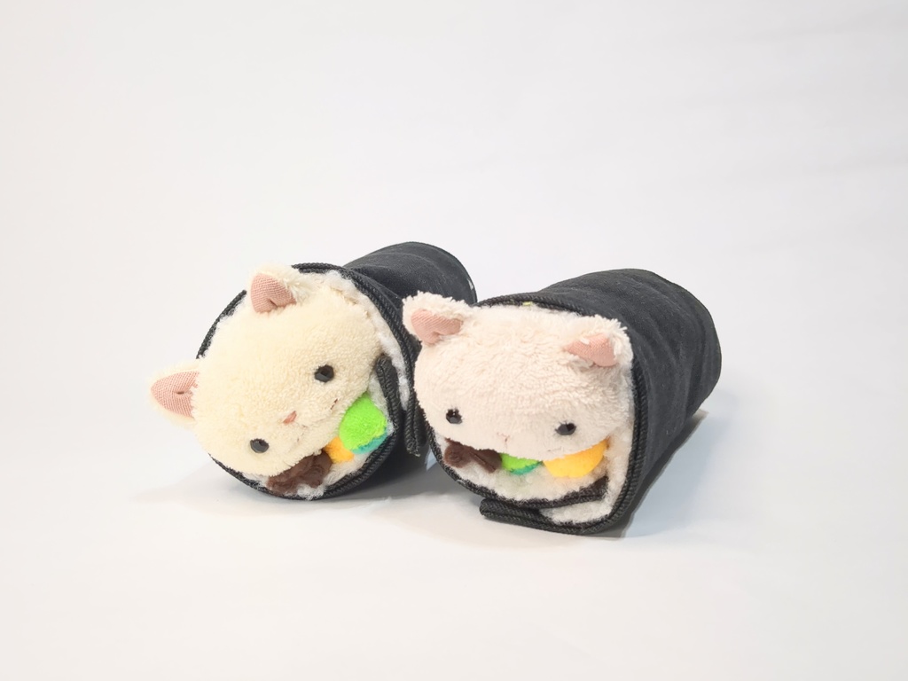 巻きずしネコちゃんぬいぐるみ