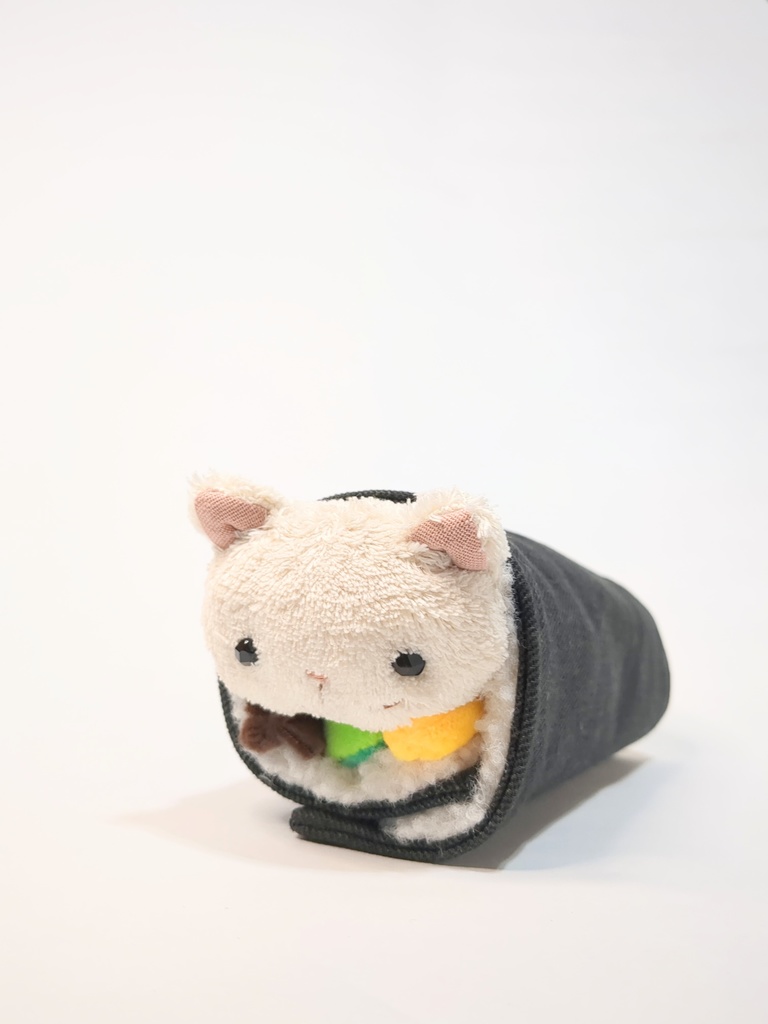 巻きずしネコちゃんぬいぐるみ