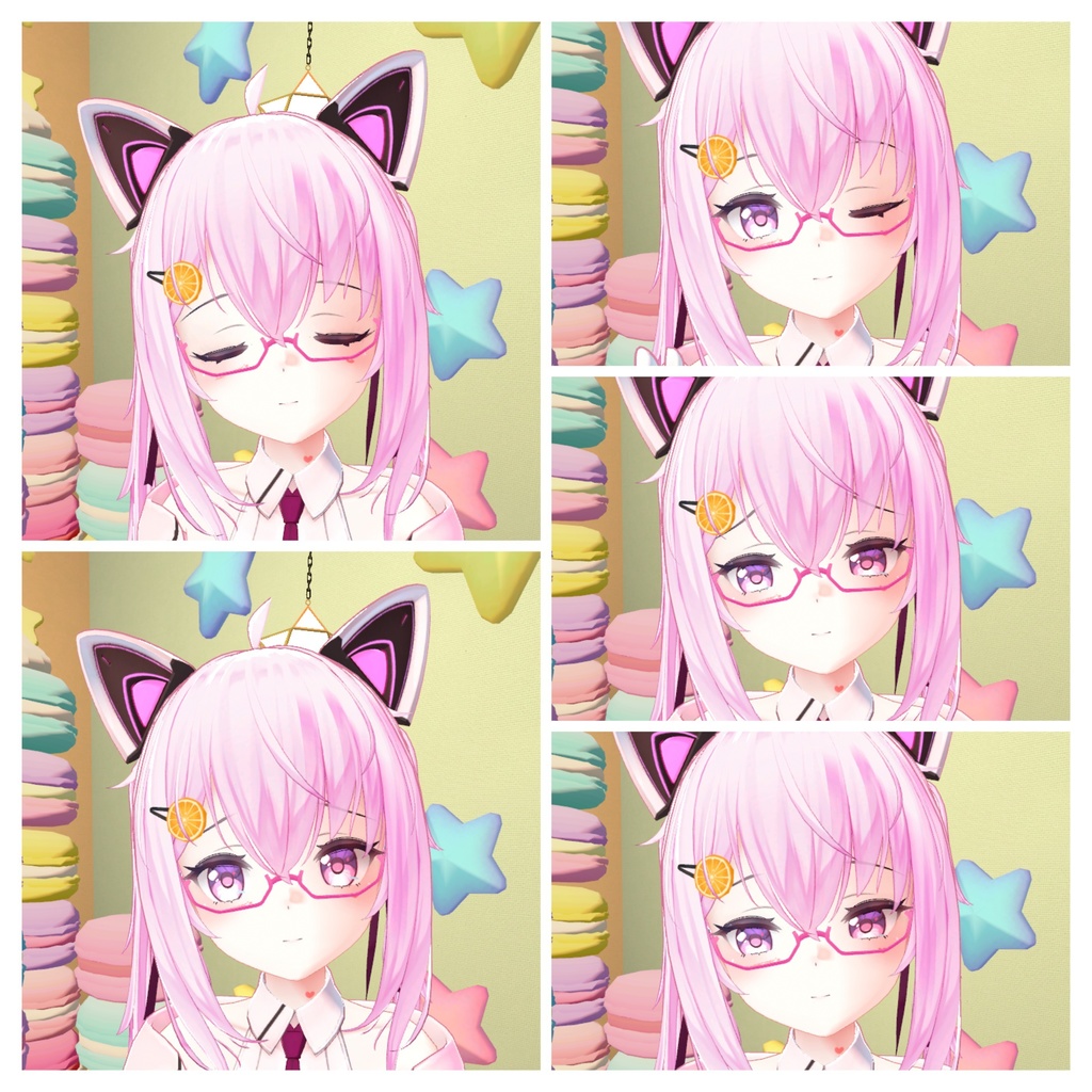 【SAIL】サフィーちゃん表情セット (Sapphy Face set)