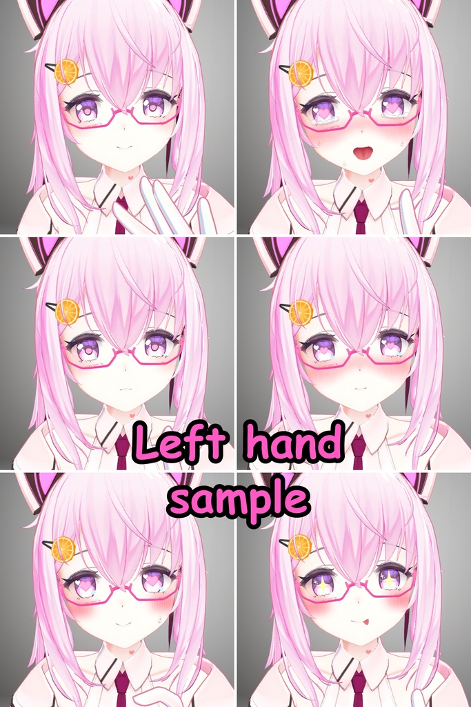 【SAIL】サフィーちゃん表情セット (Sapphy Face set)