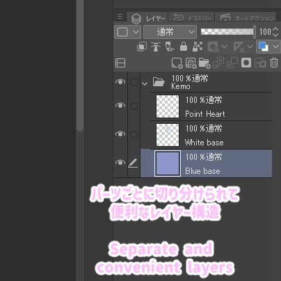 鳴耶ちゃんケモテクスチャ/Naruya Kemo texture