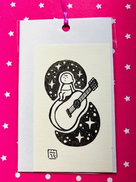 星と赤ちゃんとギター