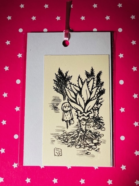 チャイチーとサボテン（名刺サイズ原画