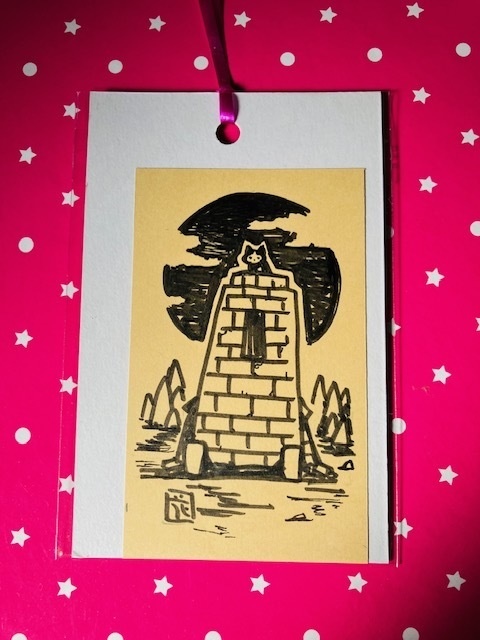 猫住みゴーレム８（名刺サイズ原画