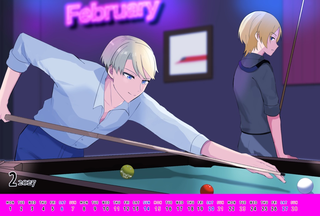 アサアカカレンダーラリー2月