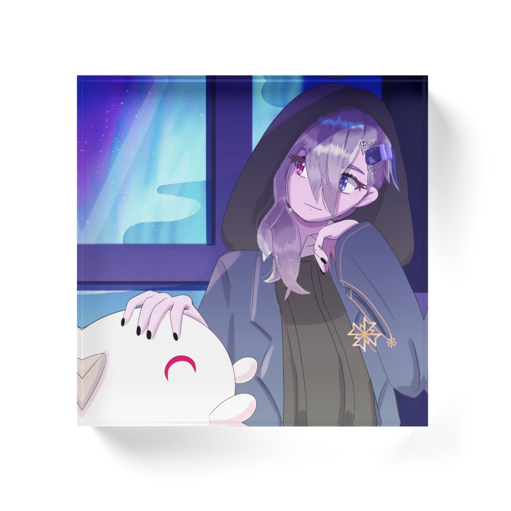 雪下大芽 2周年記念 アクリルブロック