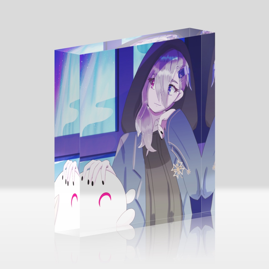 雪下大芽 2周年記念 アクリルブロック