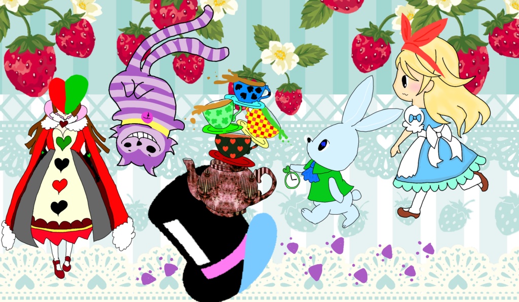 不思議の国のアリスぽーち