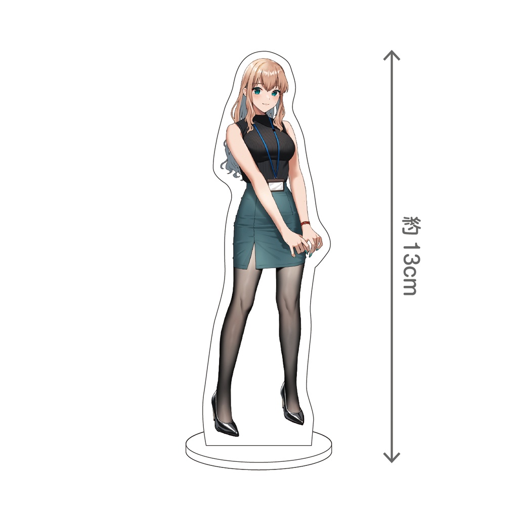 アクリルスタンド【ほくろの多い先輩OLさん】