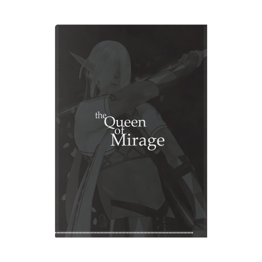 雪青クリアファイル