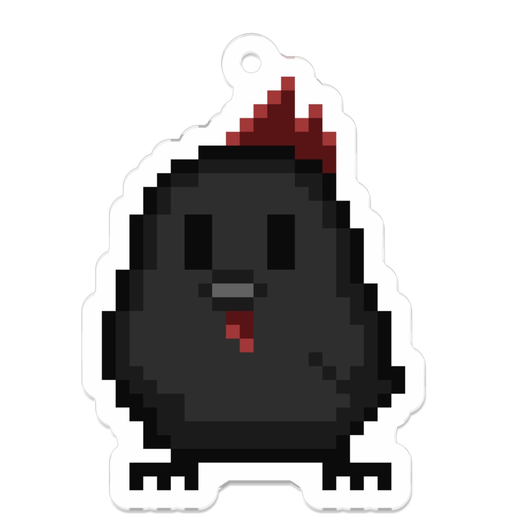 ニワトリのキーホルダー(ピーピードゥードゥルズ、チャボ)