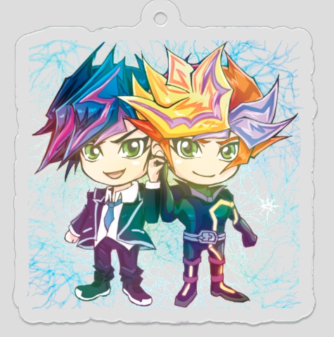 アクリルキーホルダー（藤木遊作&プレイメーカー）