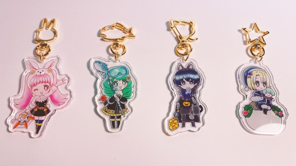 FE風花雪月・四季アクキー