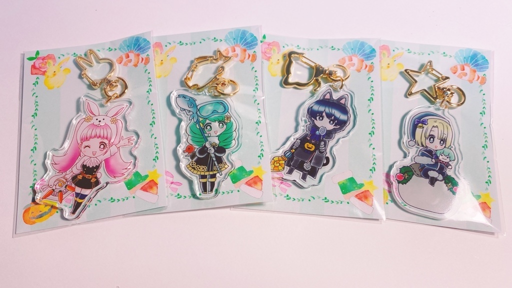 FE風花雪月・四季アクキー