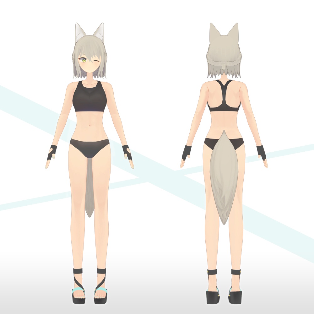 オリジナル3Dモデル「フェクタ/Fecta」