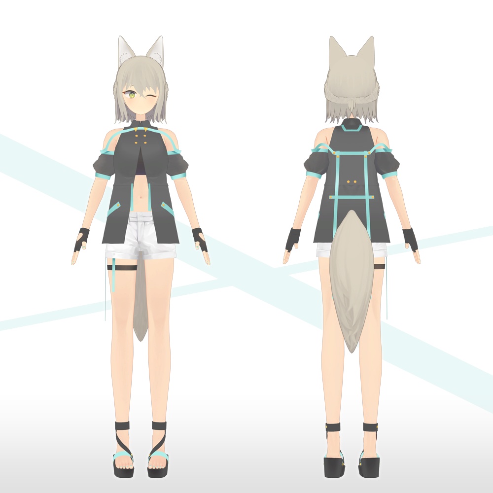 オリジナル3Dモデル「フェクタ/Fecta」