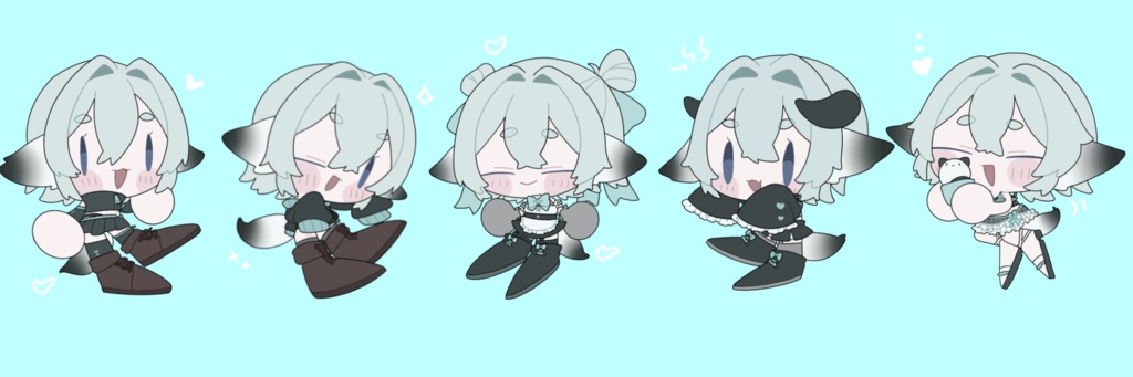 宙星ごま ホログラムアクリルキーホルダー(もちもち)