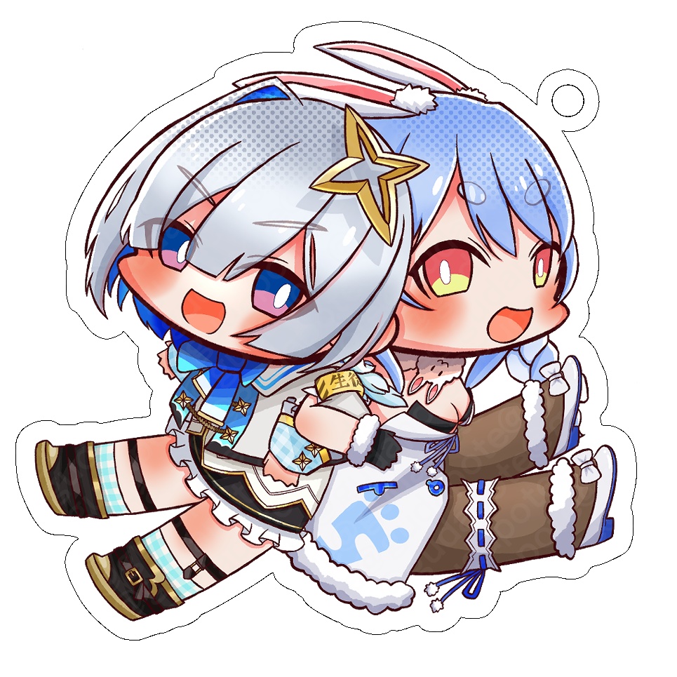 【ぺこら&かなた】あの日のVSホロカート3期生vs 4期生タッグ戦ペアアクキー