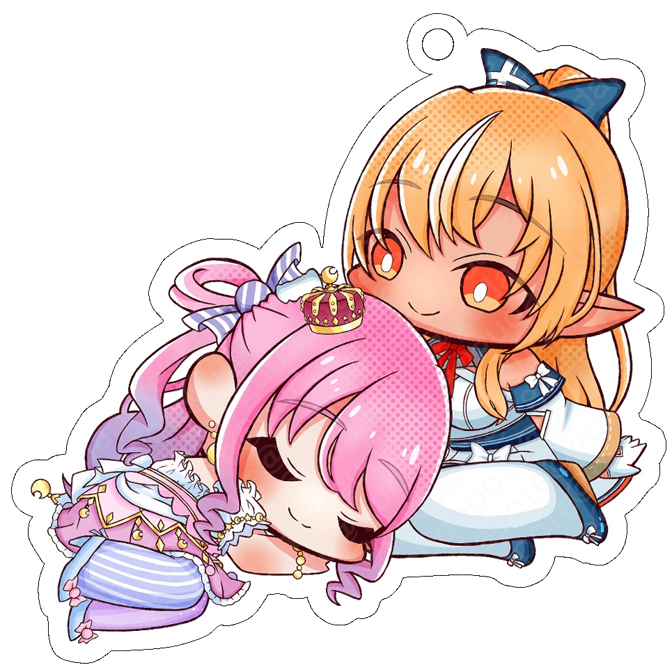 【フレア&ルーナ】あの日のVSホロカート3期生vs 4期生タッグ戦ペアアクキー