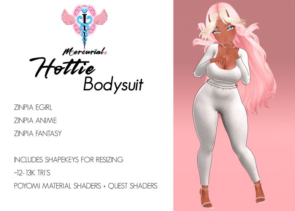 Mercurial. Hottie Bodysuit Zinpia VRBase