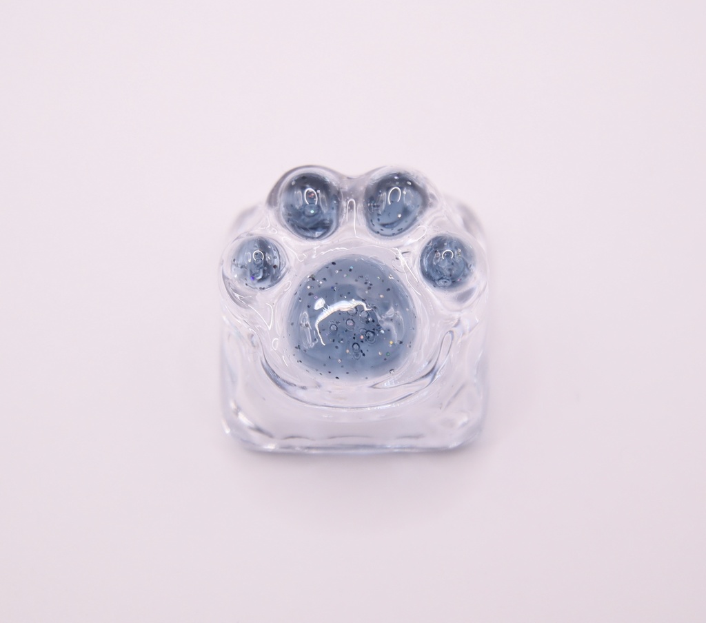 【夏限定】🐾 Jewel Paw - 肉球キーキャップ【涼し気カラー】