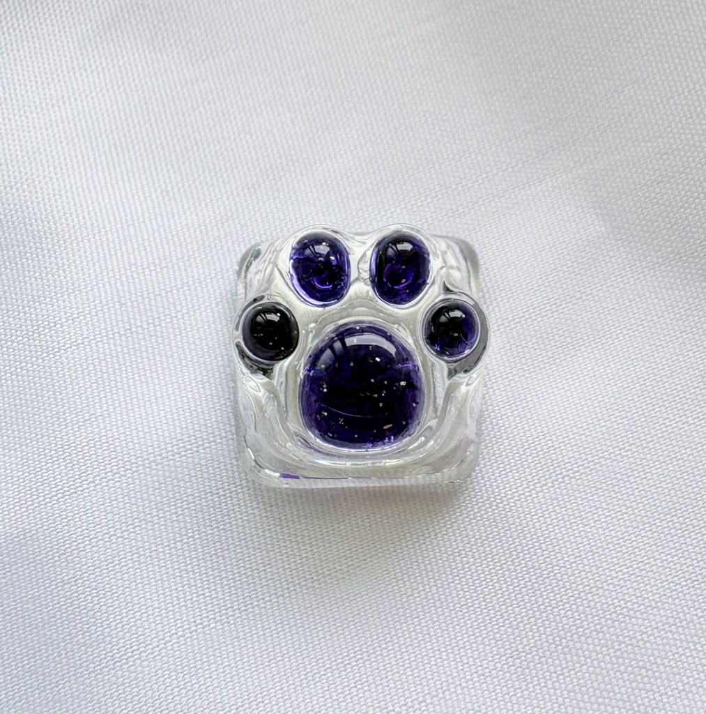 【Halloween🎃】🐾 Jewel Paw - 肉球キーキャップ / Jewel Paw - Paw Pad Keycaps