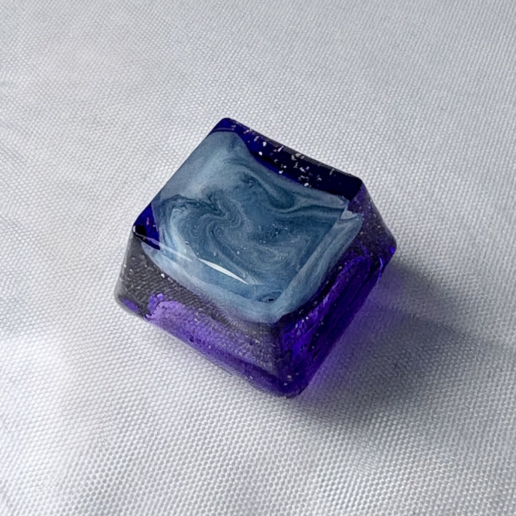 惑星猫キーキャップ(宇宙) / Planet Cat Keycap (Space)