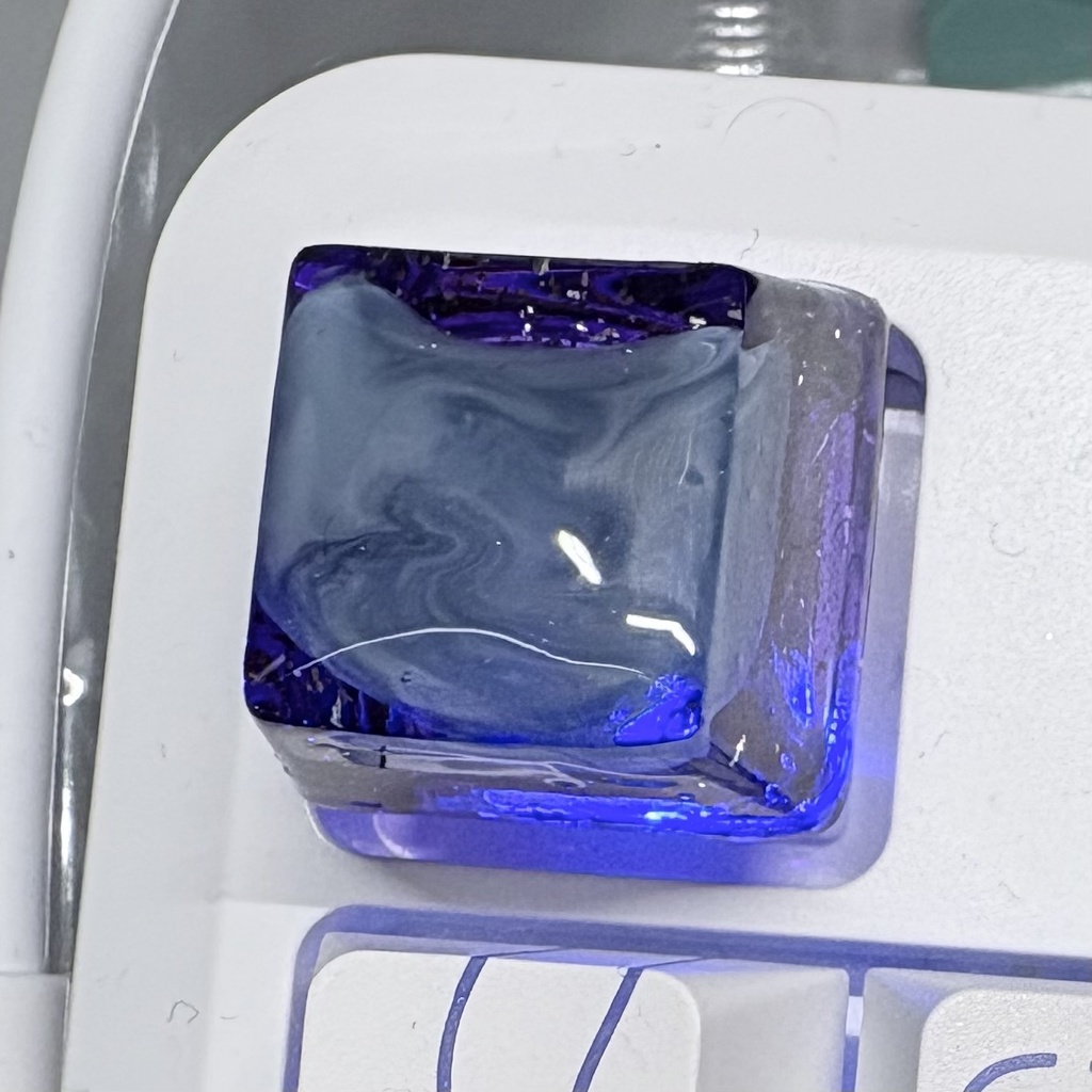 猫の惑星キーキャップ(宇宙) / Cat Planet Keycap (Space)