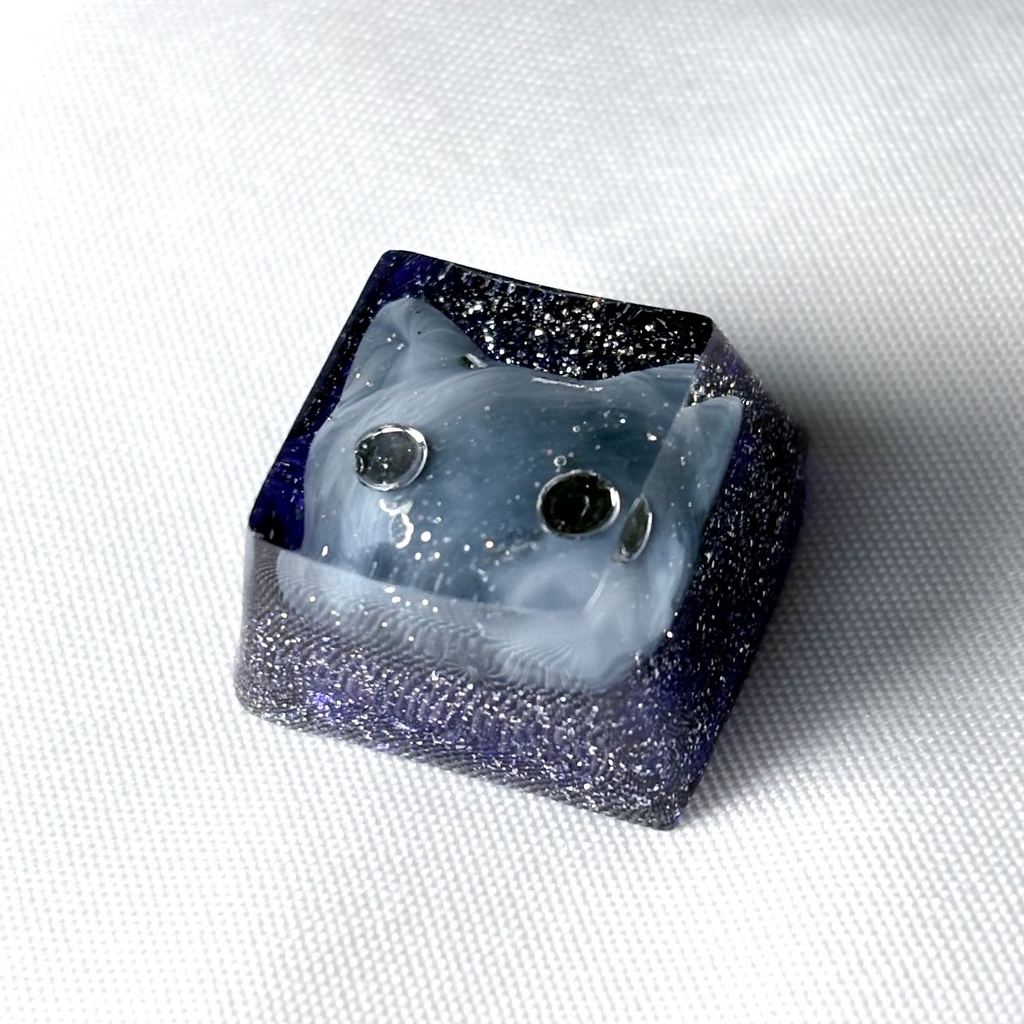 銀河の宇宙猫キーキャップ