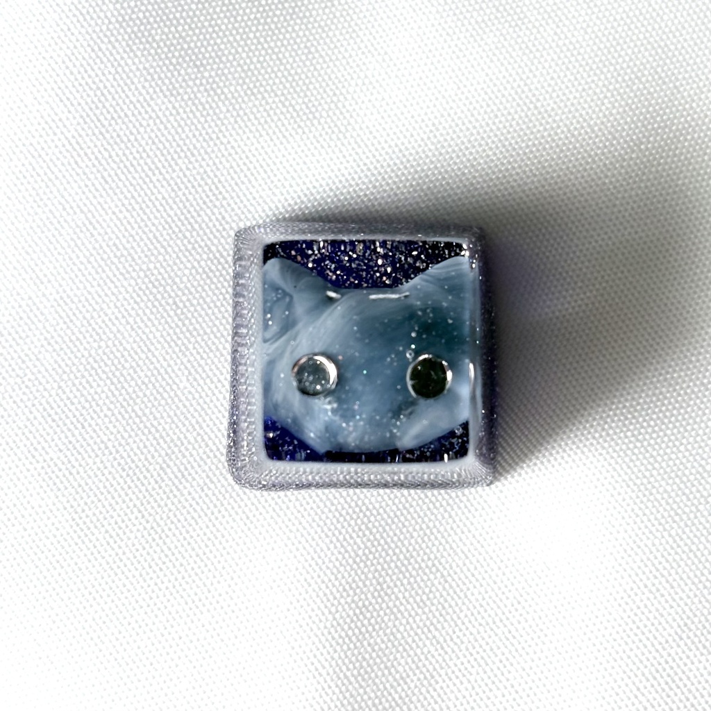 銀河の宇宙猫キーキャップ