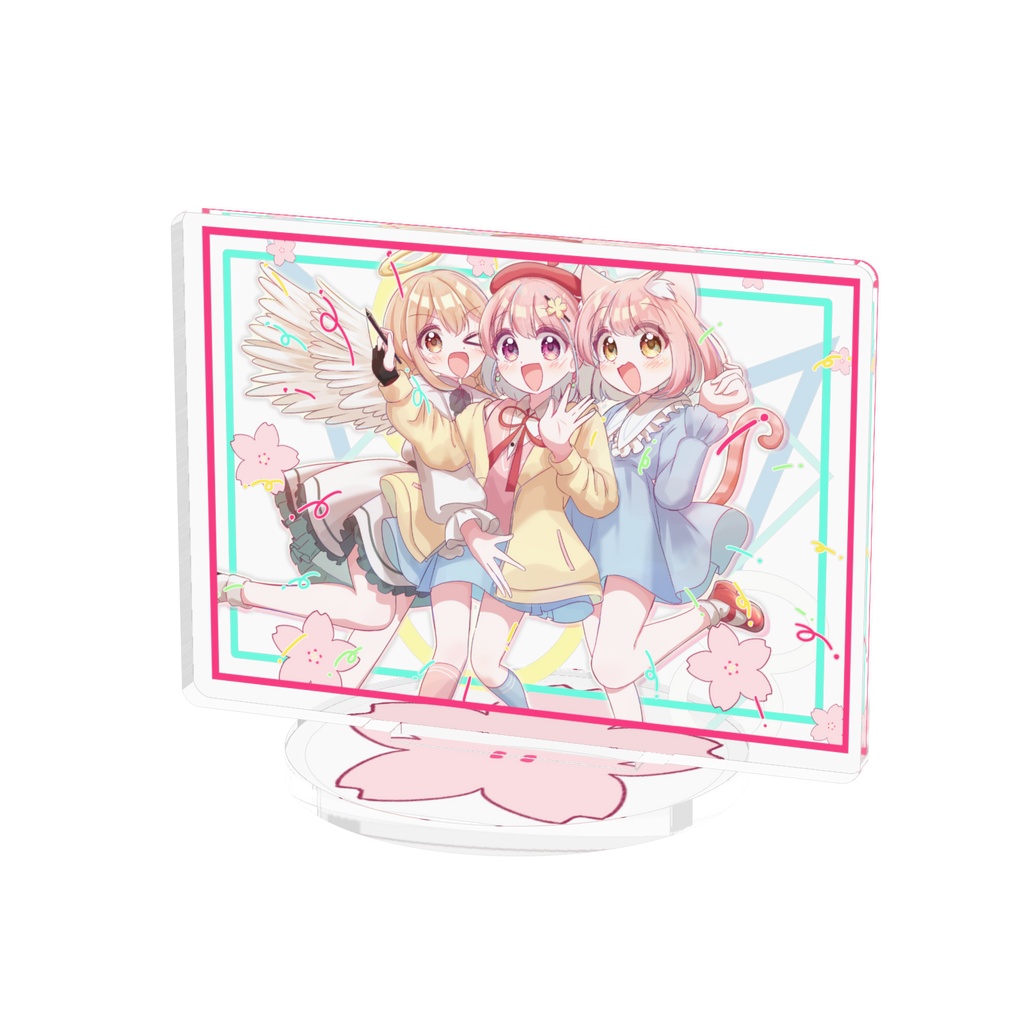 オリキャラ3ショット アクリルフィギュア