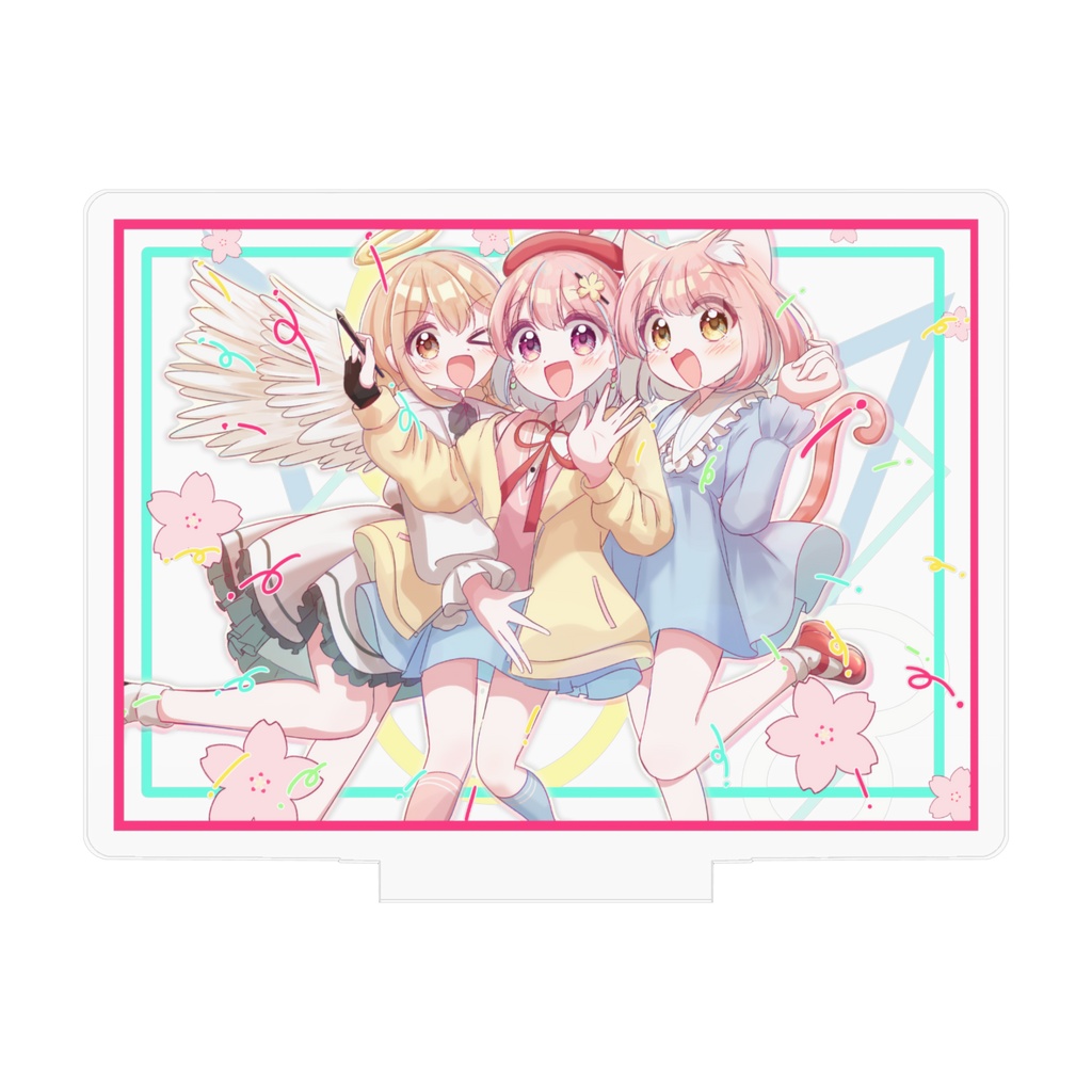 オリキャラ3ショット アクリルフィギュア