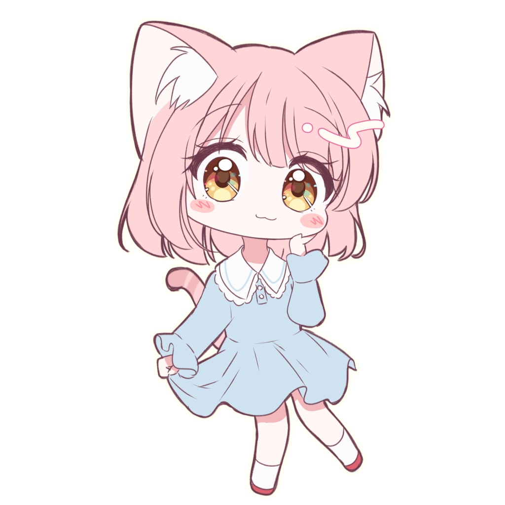 ゐろはねこ　アクリルキーホルダー